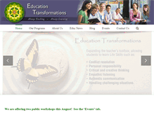 Tablet Screenshot of edtrans.org